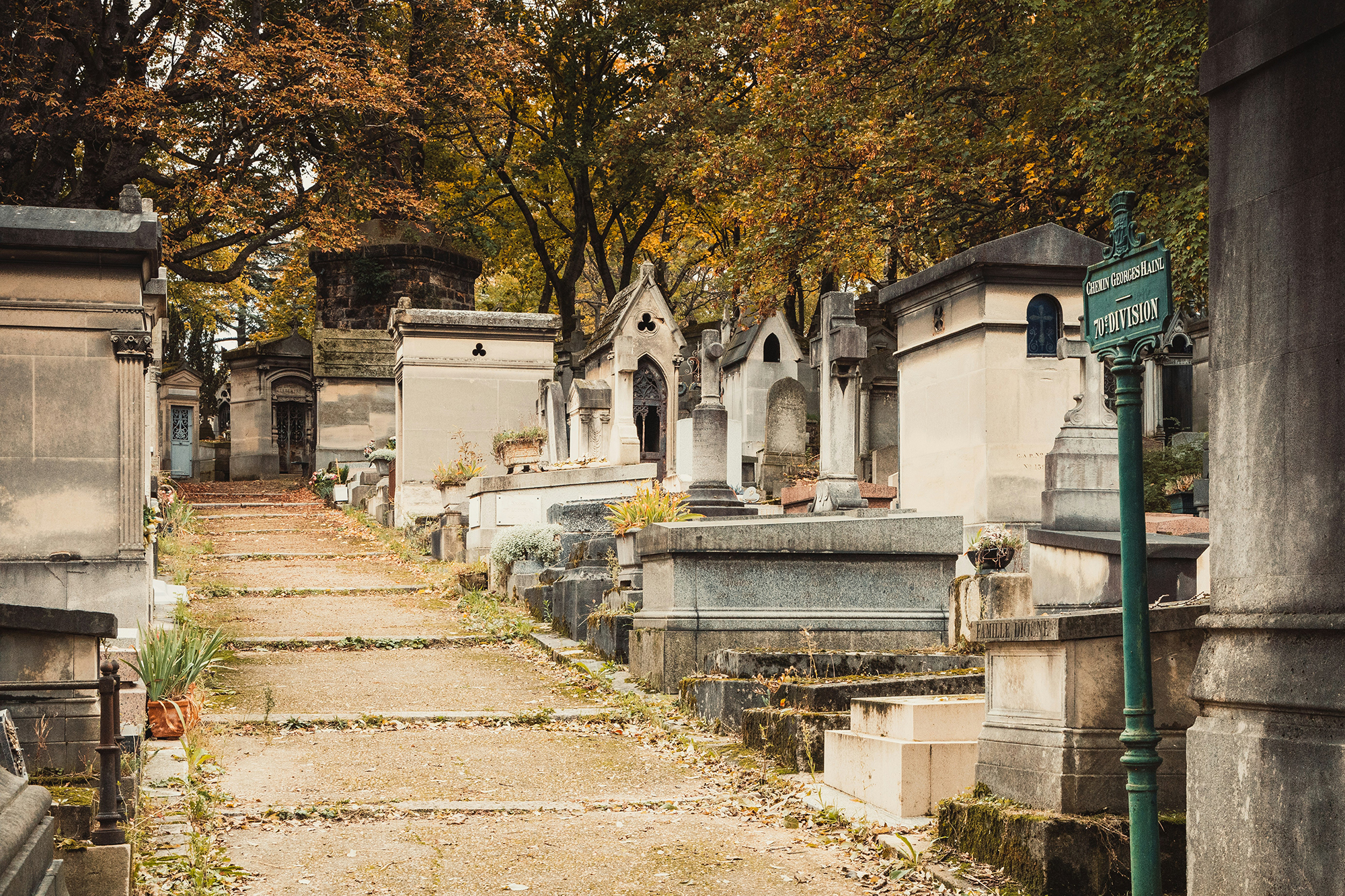 Graveyard in Paris